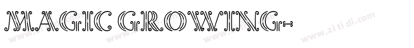 Magic Growing字体转换